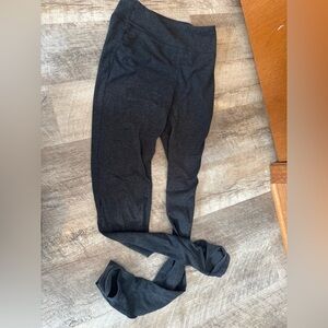 So Size SMALL grey high rise stirrup yoga pants